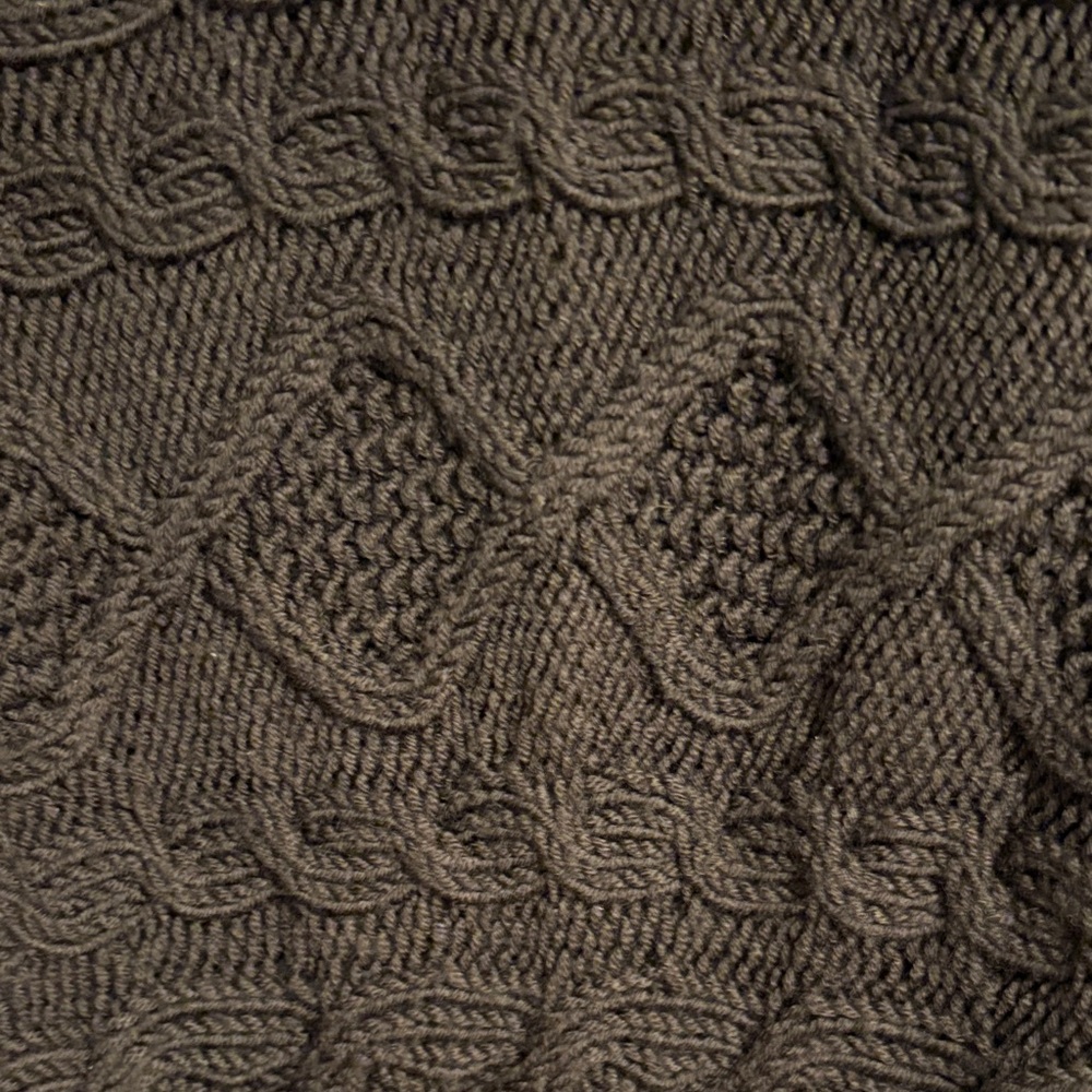 Lafayette 148 New York Dark Brown Wool Cardigan - Picture 7 of 7